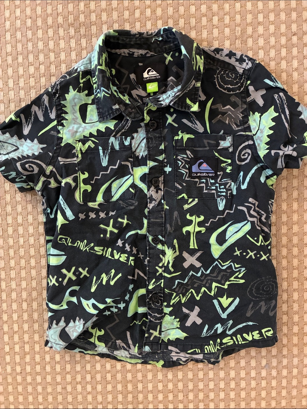Quicksilver boys button down